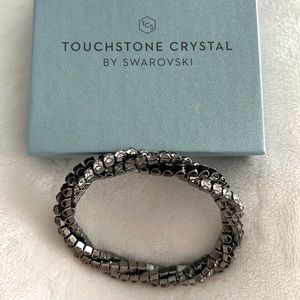 Touchstone Crystal by Swarovski stretch bracelet